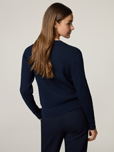 Bild von Strickjacke aus Baumwolle